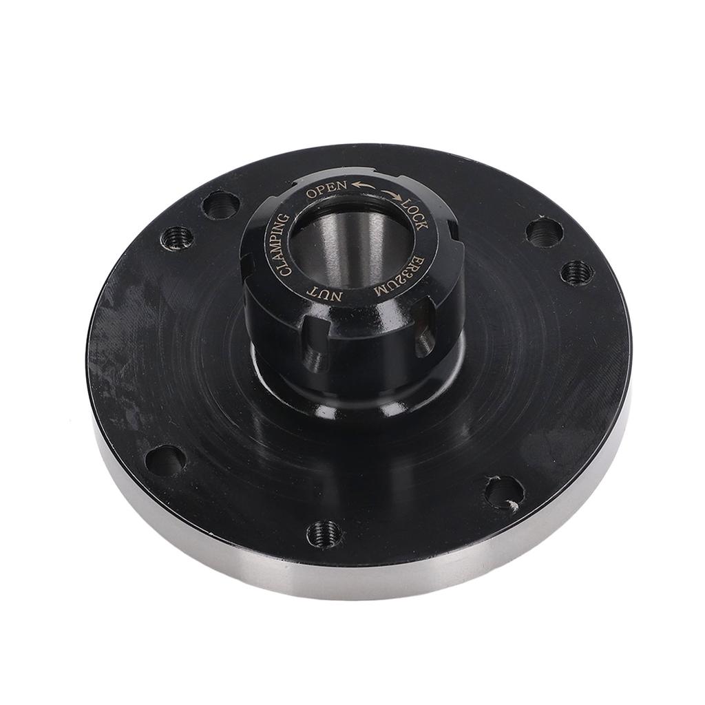 Spannzangenfutter, 7 Löcher, 4,92 Zoll Durchmesser, 1,97 Zoll Höhe, für CNC-Fräsmaschinen, Drehmaschinen, Gravur