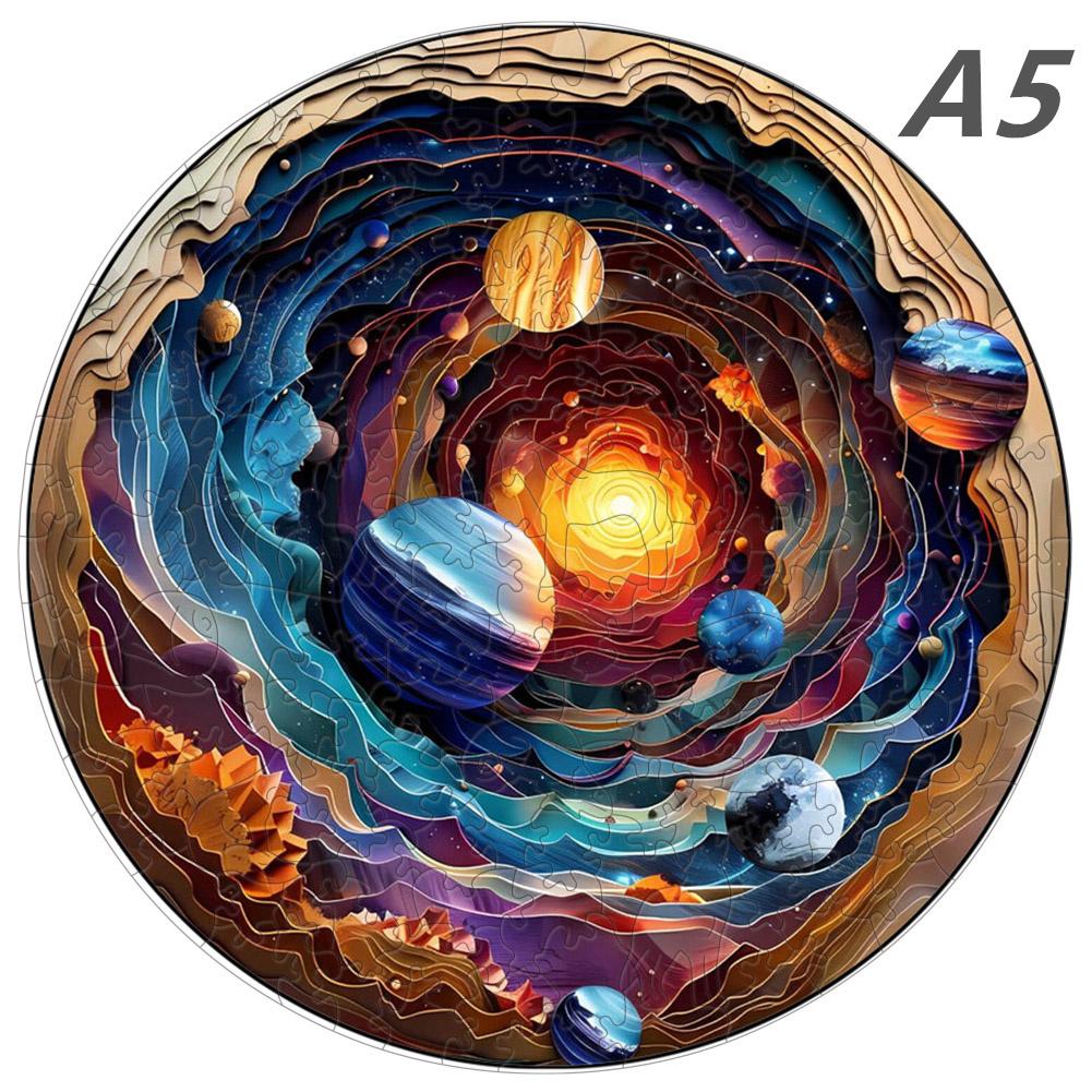 Exquisite 3D Universe Fantasy Wooden Jigsaw Puzzle Ideal for Adults Plus Children Montessori Games Plus Animal Toy Birthday Present Idea