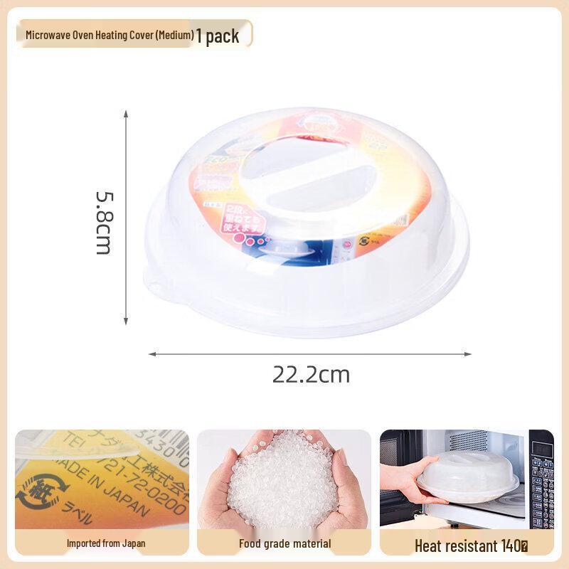 Microwave Heating and Splatter Cover