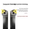 Portautensili CNC per Tornio 9° per Quadrato 25/30, Compatibile con Inserti 31303C