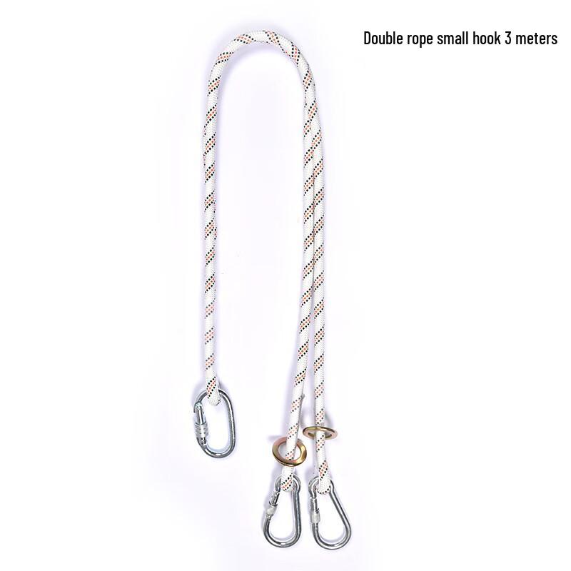 Qianyu Outdoor Full-Body Safety Harness with Double Hook One Size