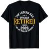 Die Legende ist in Rente gegangen 2026 Nicht mein Problem T-Shirt