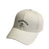 New Korean Style Big Head Circumference Hard Top Hat for Women in Autumn and Winter Trendy Brand Face Small Baseball Cap for Men Versatile Peaked Cap