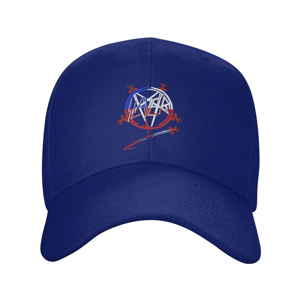 Personalized Red Logo Heavy Metal Rock Slayers Baseball Cap Outdoor Unisex Womens Adjustable Band Dad Hat Spring