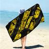 Personalized Ghostly Urban Legends Beach Towel Microfiber Beach Towel Thin Absorbent for Beach Swimming Yoga Bath Sports. 091034