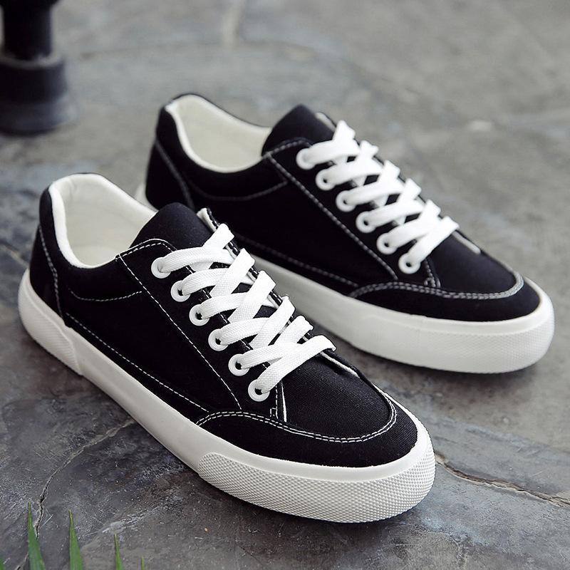 2025 summer new trend versatile casual men's shoes low-top sports board shoes canvas small white tide shoes cloth shoes white shoes