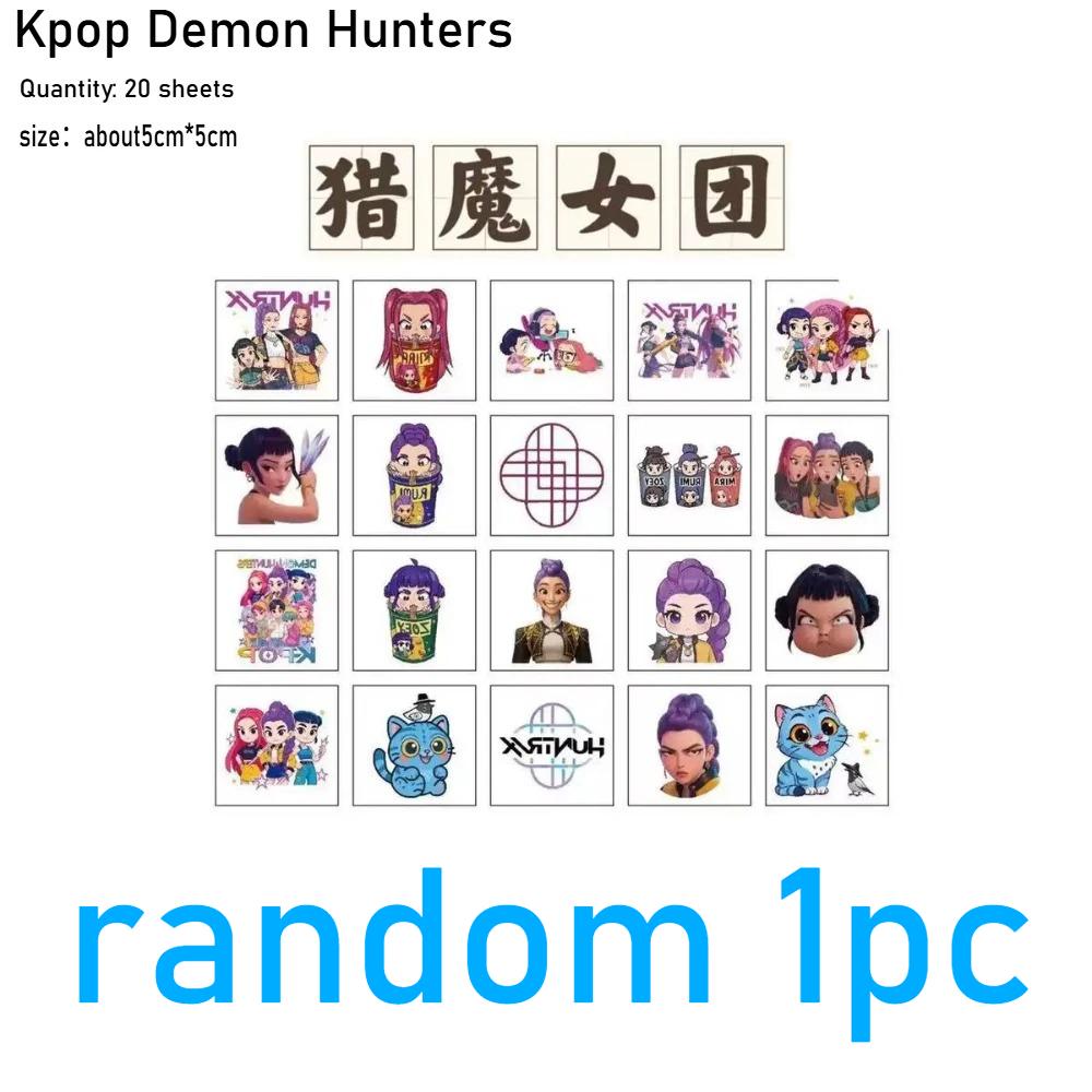 Mini vreckové špirálové zápisníky Kpop Huntri/X, Poznámkový blok, špirálová brožúrka, Idol Demon Hunter, párty suveníry t