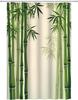 Bamboo Forest Shower Curtain Japanese Green Plant Leaf Forest Asian Zen Spa Relaxing Rustic Wild Nature Plant Spring Scenic Bath