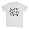 Unisex Unisex Harrys Kiss All The Time Album T Shirts Styles Pure Cotton Tops Vintage Short Sleeve Crewneck Tees Plus Size Tshirt