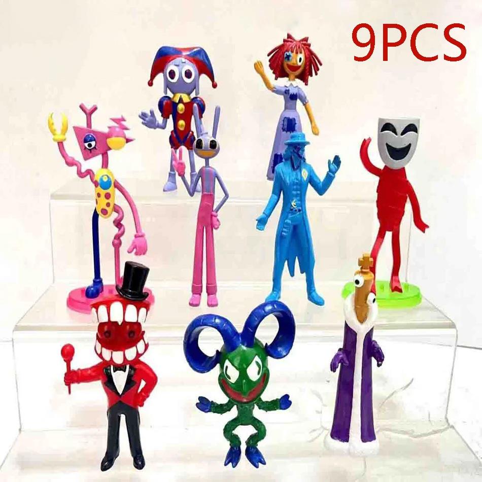 The Amazing Digital Circus Figure Pomni and Jax Plushie Doll Toys Cute Amazing Digital Circus Figure Kids Children Christmas