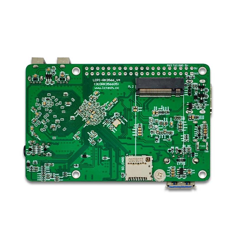 LCPI Mini Computer Rockchip RK3566 Development Board ARM Microcontroller Linux Android TV Box