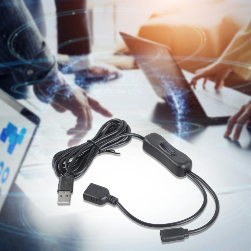 Port Charging Cable USB And Type C Extension Cord With For Phones Tablets Lights Speakers