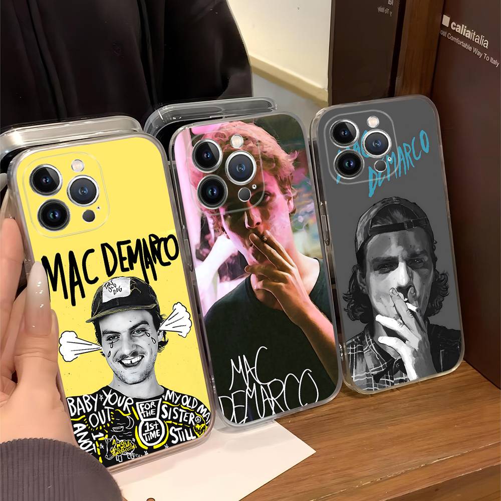 Rock Singer M-Mac D-Demarco For IPhone 17 16 16e 15 14 13 12 11 Pro Max Mini Plus Phone Case