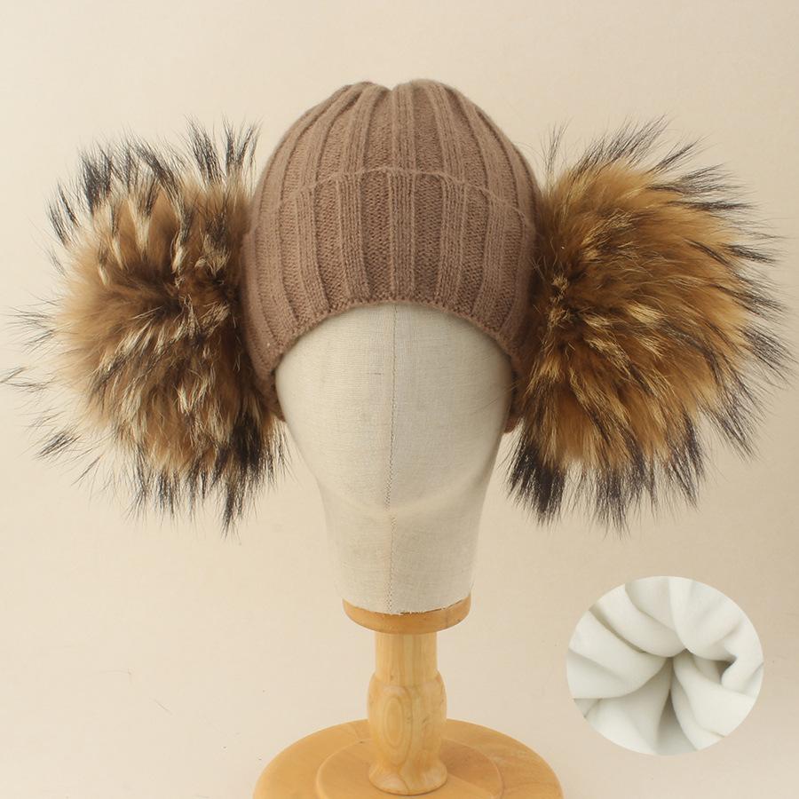 Kids Winter Warm Knitted Set Pom‑pom Hat Scarf Gloves 3‑Pcs Set Or Single Beanie Hat Windproof Ear Protection For Boys Girls Cold Weather Outdoor