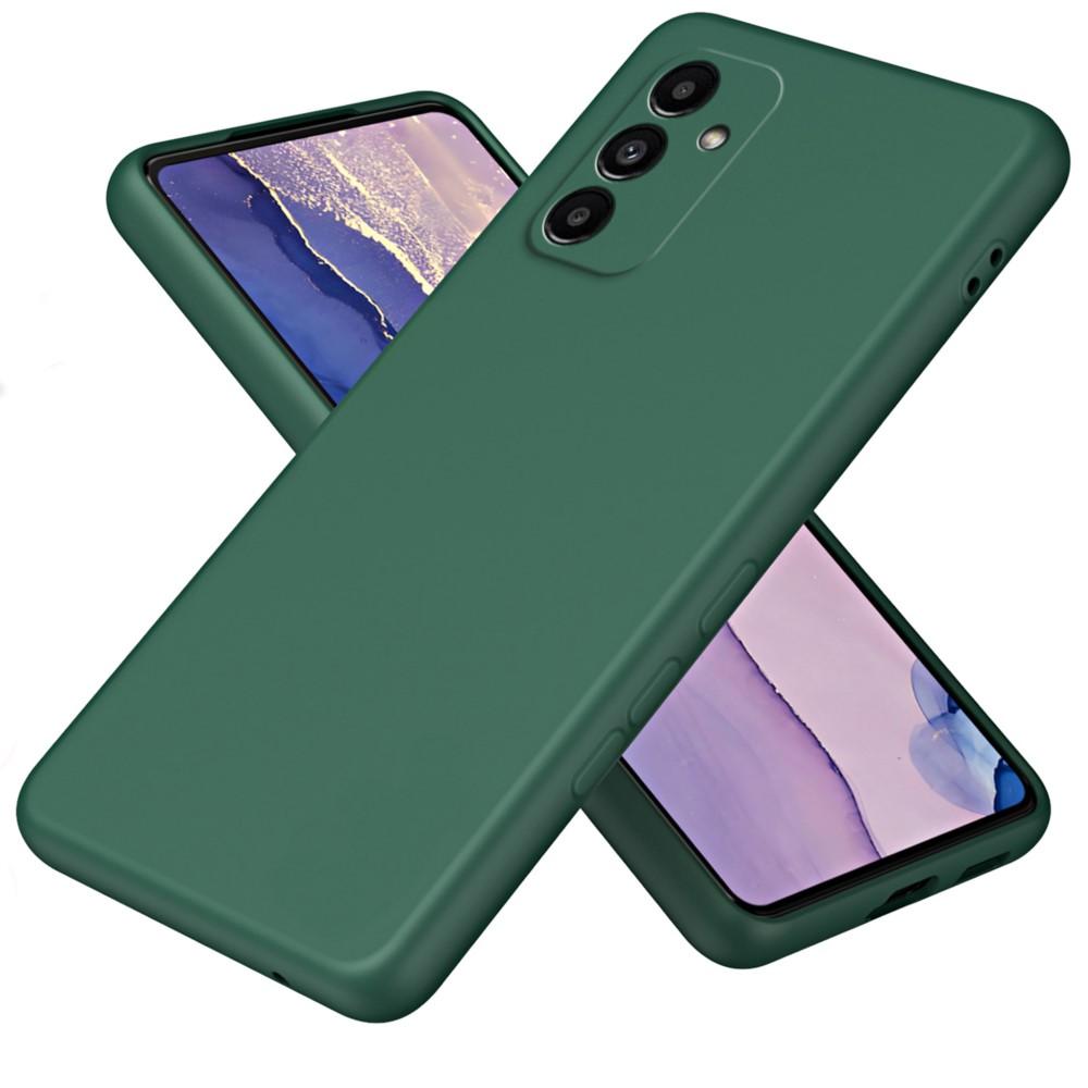Luxury Liquid Silicone Case For Samsung Galaxy A14 5G Built in Flannel Armor Shockproof Soft Phone Cover SamsungA14 GalaxyA14