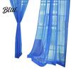 Lightweight Gauzy Valances Sheer Home Curtain Drape Door Window Wedding Decor
