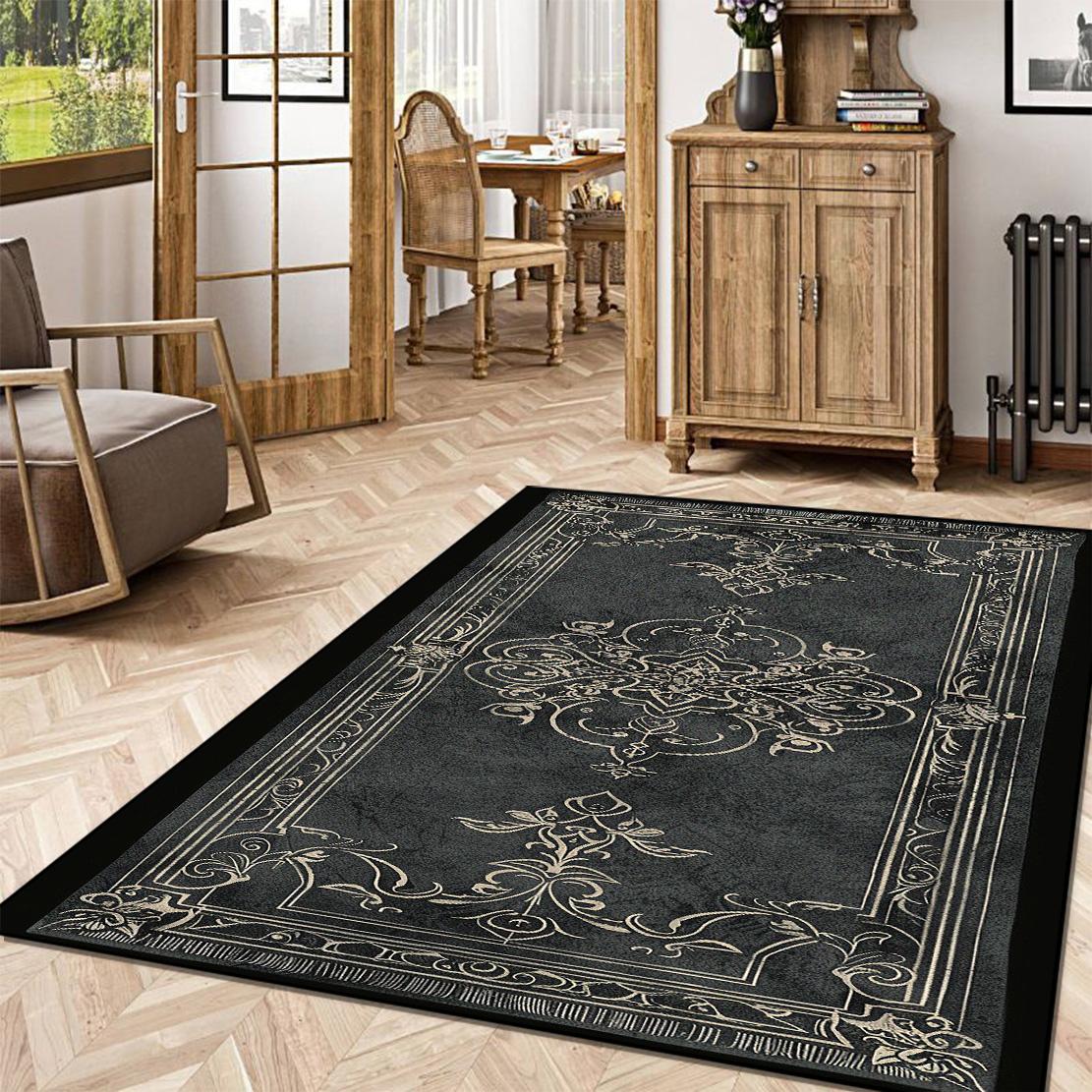 

Ковры в стиле ретро для гостиной, спальни, украшения, большие роскошные коврики для гостиной, противоскользящие коврики для входа в гардеробную 60x90cm door mat