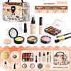 Dětský domeček na hraní Simulační make-up hračky Dívčí sady na líčení Nerozmazávající se S úložným boxem Nástroje