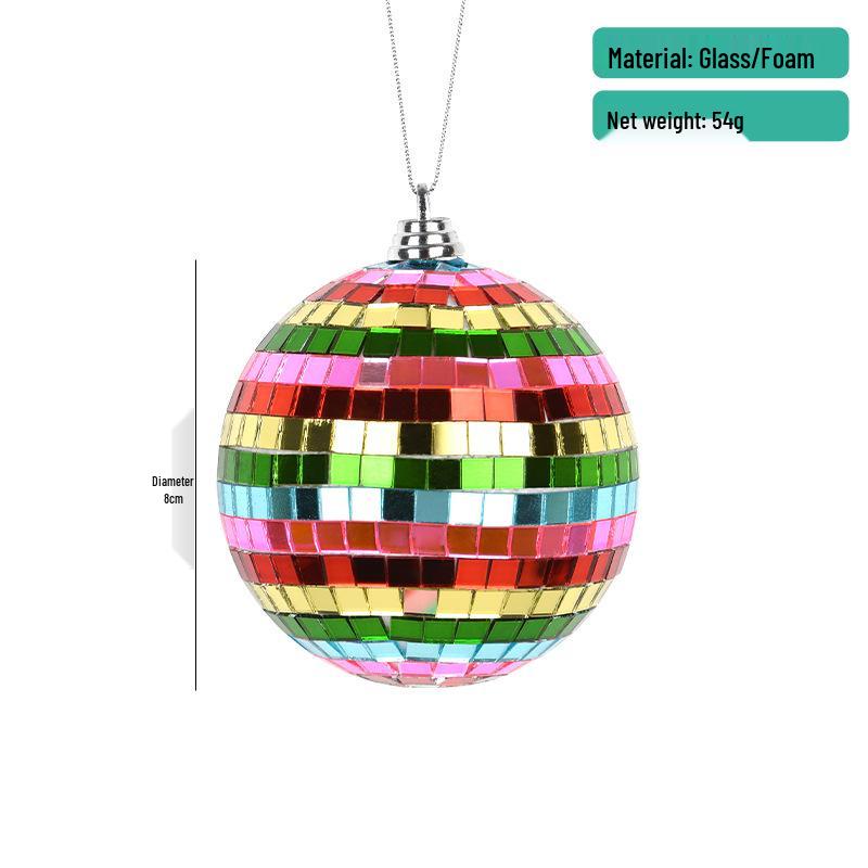 Reflective Glass Disco Ball for Weddings and Stage Performances
