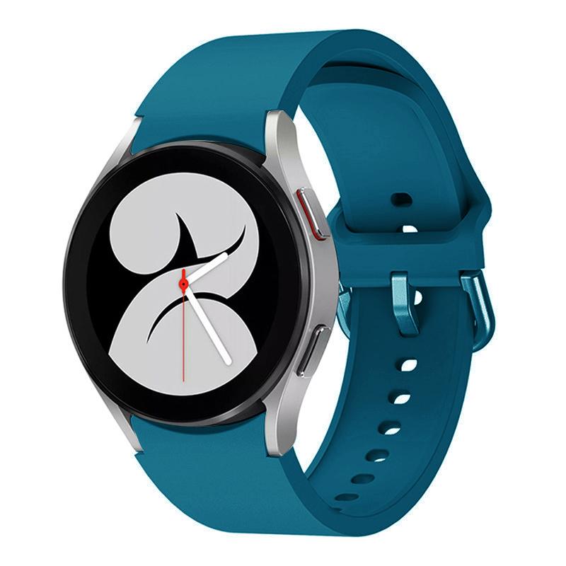 20mm řemínek na hodinky Pro Samsung Galaxy Watch 7/5/6 44mm 40mm Silikonový náramek Galaxy Watch 4 classic/5 pro 47mm 43mm 46 45mm pásek