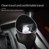 Portable Auto Car Garbage Can Car Trash Can Silicone Water Cup Slot Storage Dust Case Holder Rubbish Bin Auto Organizer Box