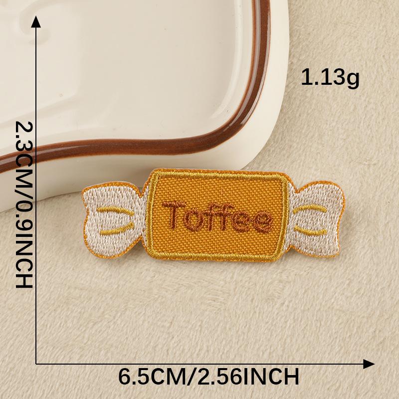 

Duoku DIY вышитые этикетки-наклейки - самоклеящиеся тканевые нашивки для справочников, обуви, шляп и тортов