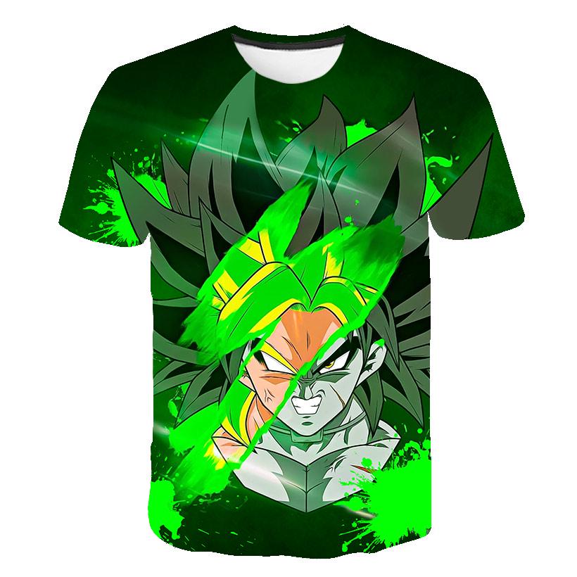 Maglietta Dragon Ball Magliette Anime Magliette Bambino Magliette Cartone Animato Goku Abbigliamento Uomo Top Bambino adulto Estiva Morbida Manica Corta