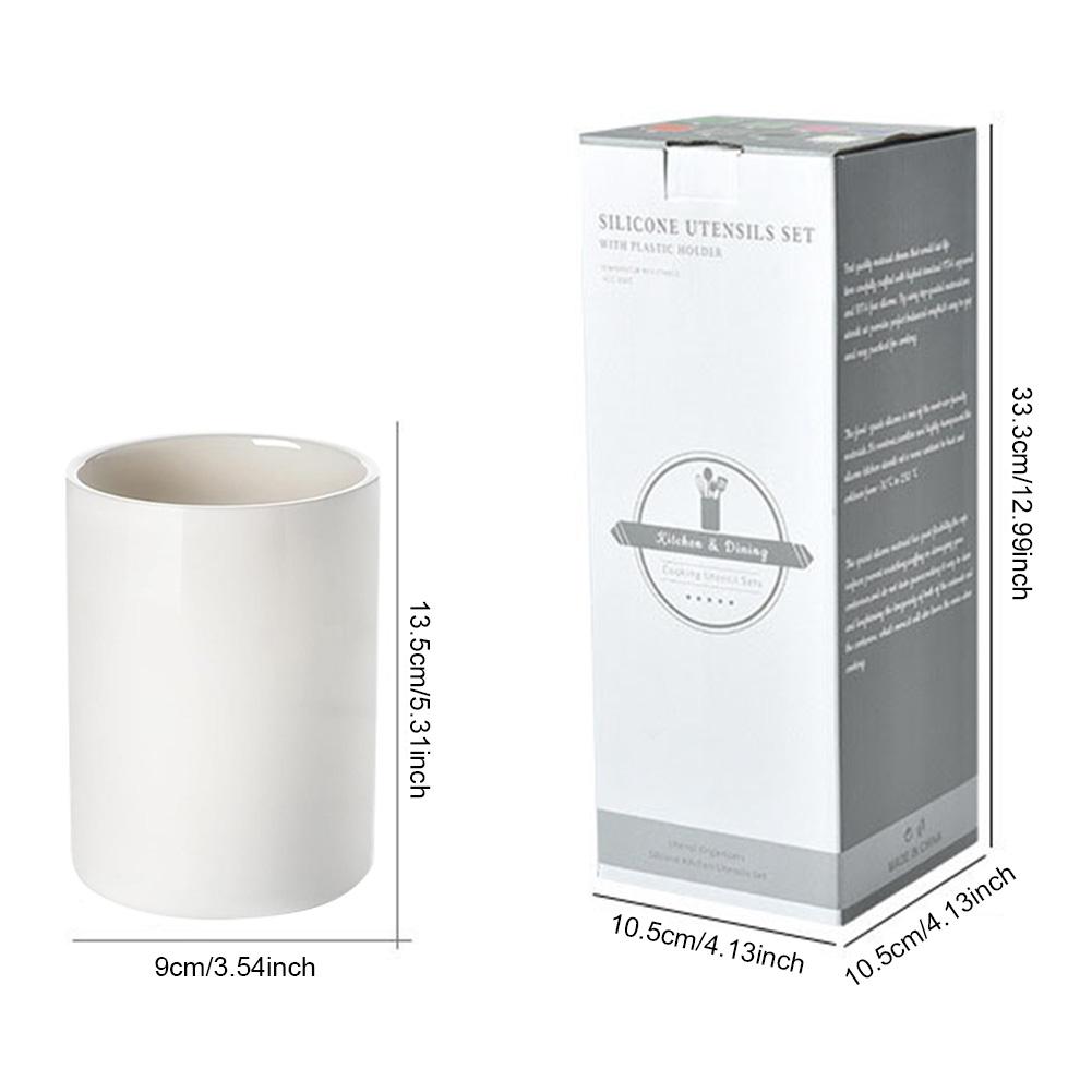 12Pcs Kitchen Utensil Set Silicone Spatula Set Spatula Spoon Brush Whisk Cooking Tools Kit Non-Stick Spatula Set for Kitchen