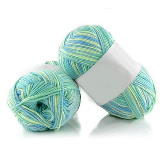 1Pc 50g Per Skein Soft Bamboo Crochet Cotton Knitting Baby Knit Wool Yarn