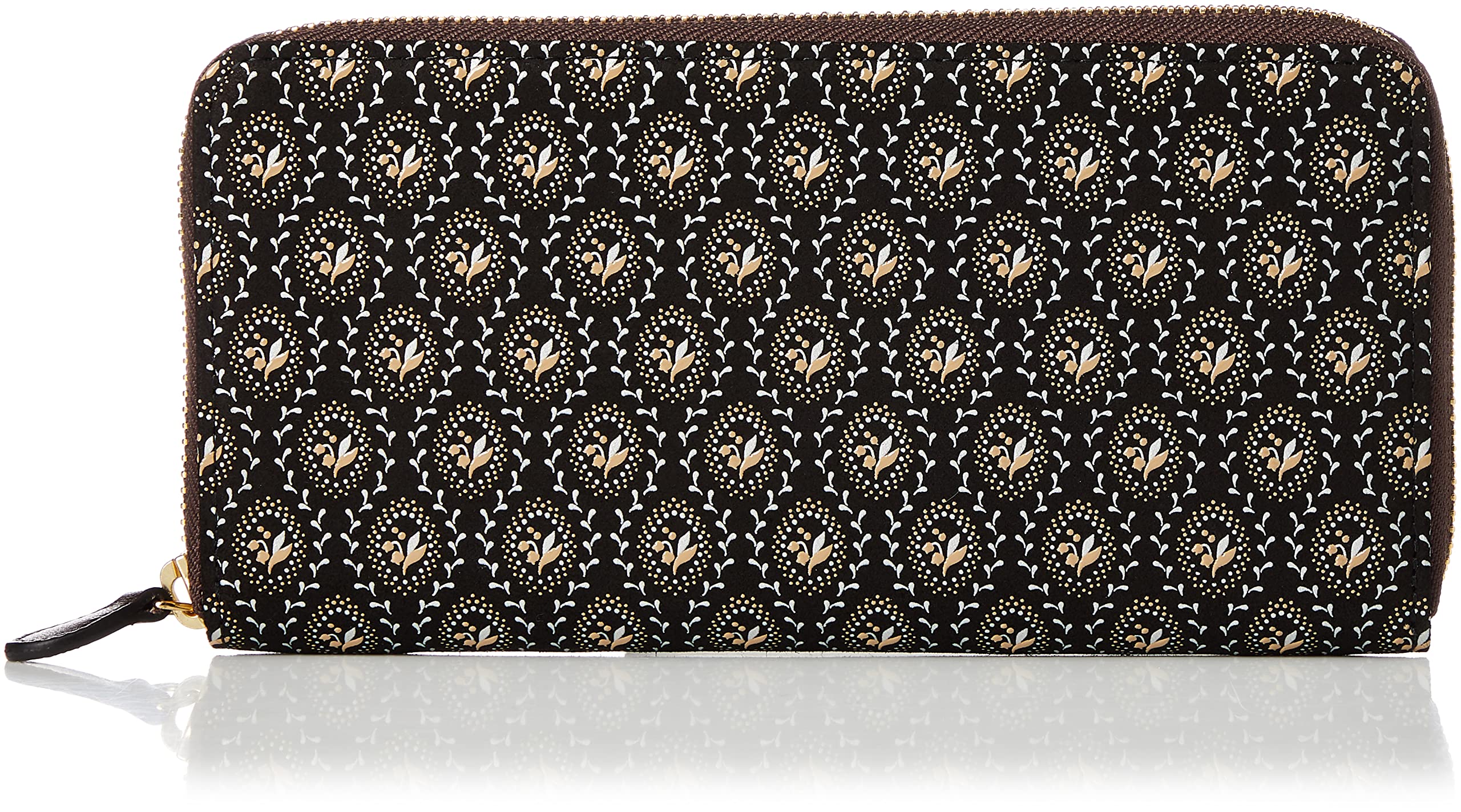 

Shirabe Round Zipper Long Wallet 7006 [Indenya] Women s коричневий