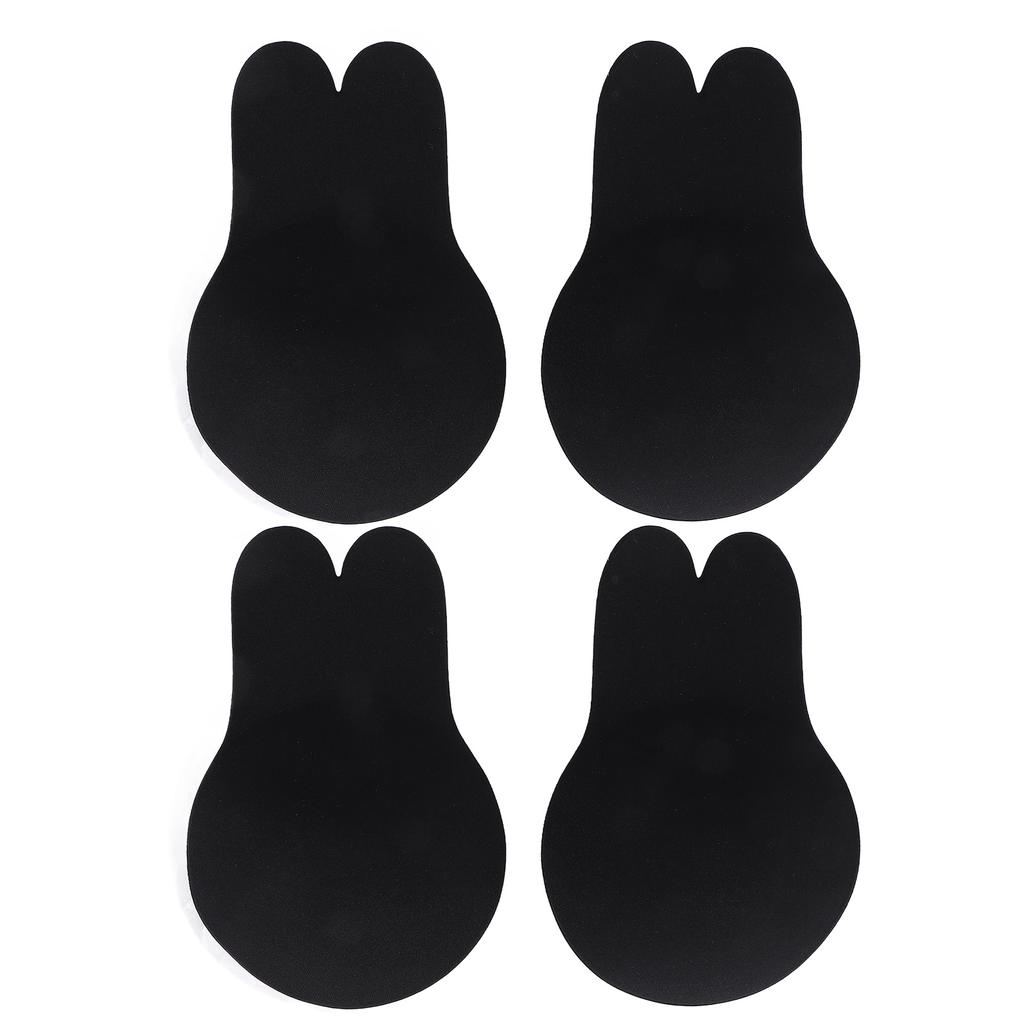 4Pcs Adhesive Pasties Washable Reusable Health Safe Practical Adhesive Intangible Bra for Dance