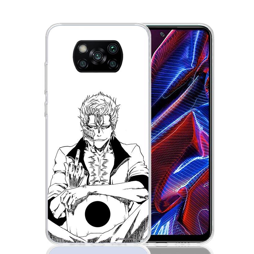 

Bleach Grimmjow Case Phone Cover for Xiaomi Redmi Note 10 9 9S 8 8T 7 5 Pro Mi 12T 11T 10T 9T 12 11 Lite A3 A2 Trend Fundas Mi 1 Redmi Note 10 5G
