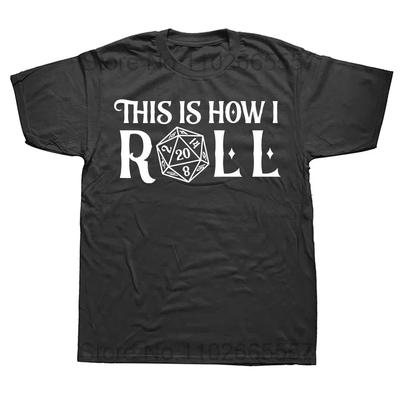 2025 Novelty Dungeon Dragon T Shirts Graphic Streetwear Short Sleeve I Have A Plan D20 Dice Role Playing Game DnD T-shirt Men