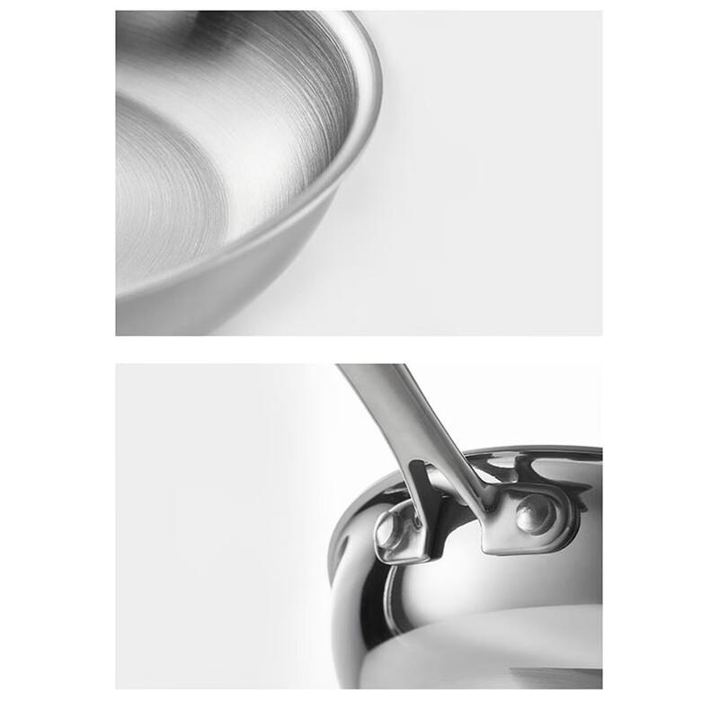 Shangheng 304 Stainless Steel Honeycomb Frying Pan