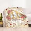 Mother's Day Love Blanket Suitable for Sofas,travel, Living Rooms Also a Good Gift for Friends and Family Suitable for All Seasons.