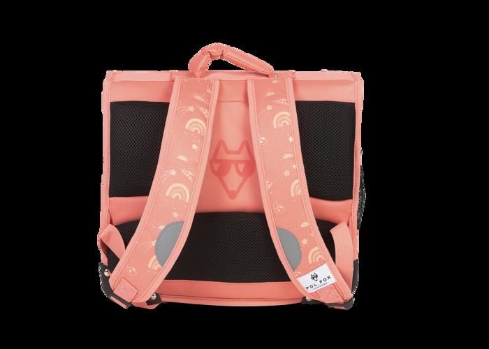 Cartable - POL FOX - MOONLIGHT - 35 cm - Réversible - Rose poudré - Primaire