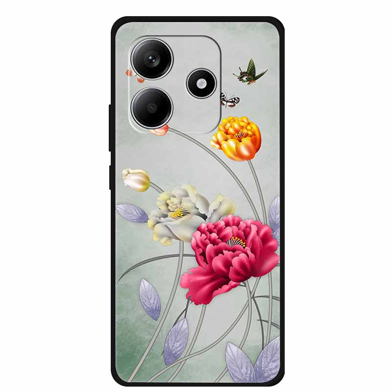Lovely Case For Redmi Note 14 5G Cover Painted Cats Soft TPU Silicone Cover for Xiaomi Redmi Note 14 Pro Plus 5G Back Case Coque