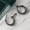 1 Pair Hoop Earrings for Women, Geometric Small Hollow Round Circle Earrings, Minimalist Jewelry Accessories