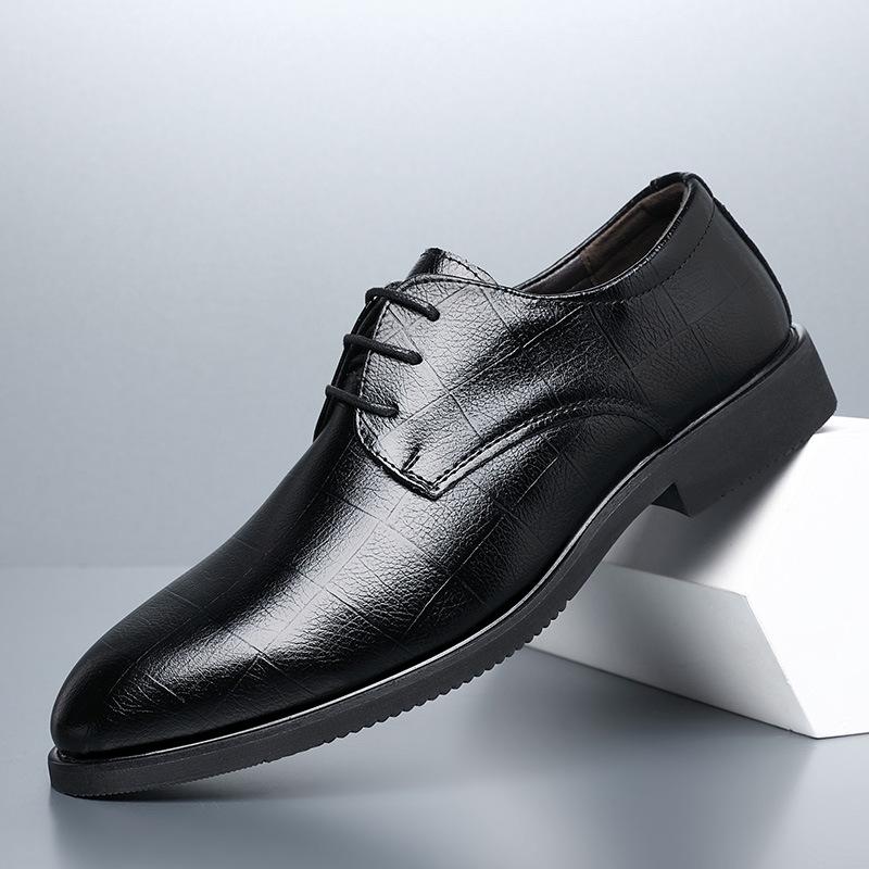 

Весна и лето новая кожаная обувь мужская обувь повседневная обувь модная обувь тренд увеличивается ботинки мартин платформа рабочая обувь мужская обувь на шнуровке 39