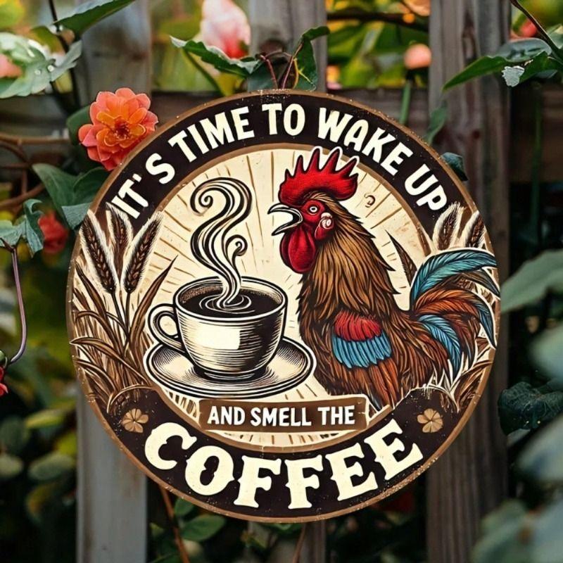 Wall Metal Decorative Paintings for Kitchen Farm Cafe Interior