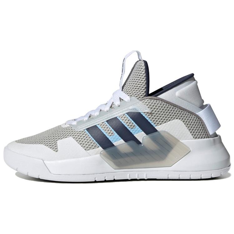 (WMNS) adidas neo Bball 90s Grey/White/Blue Women s EF0636 EU 36