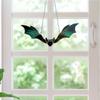 Bat Shaped Wall Hanging Bat Stained Gothic Bat Ornaments Funny Halloween Bat Pendant  Room