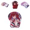 Mousepad Bidimensional Macio e Ergonômico com Design de Peito 3D Anime para Conforto