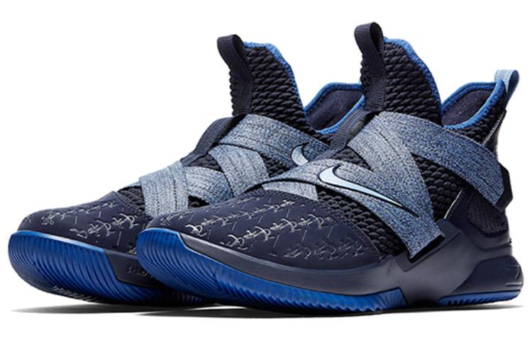Nike LeBron Zoom Soldier 12 Blackened Blue AO2609-401