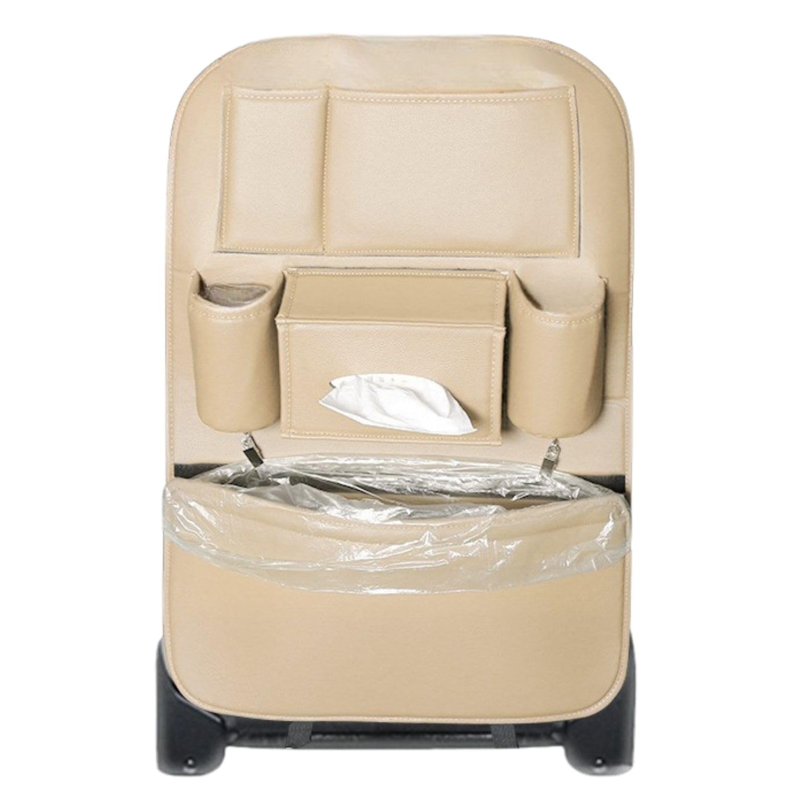 

EMIRAIZE Car Seatback Rear Seat Car Drink Seat Seatback Rear Seat Drink Holder Pocket, Storage, Accessories, Holder, Box, Pocket, (Beige) бежевый