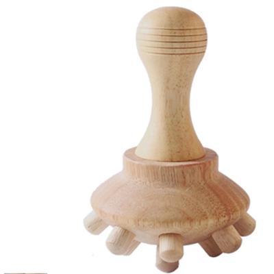 Wood Therapy Mushroom Massage Tools, Wood Therapy Anti Cellulite Lymphatic Drainage Therapy Massage Cup Tools for Body Shaping