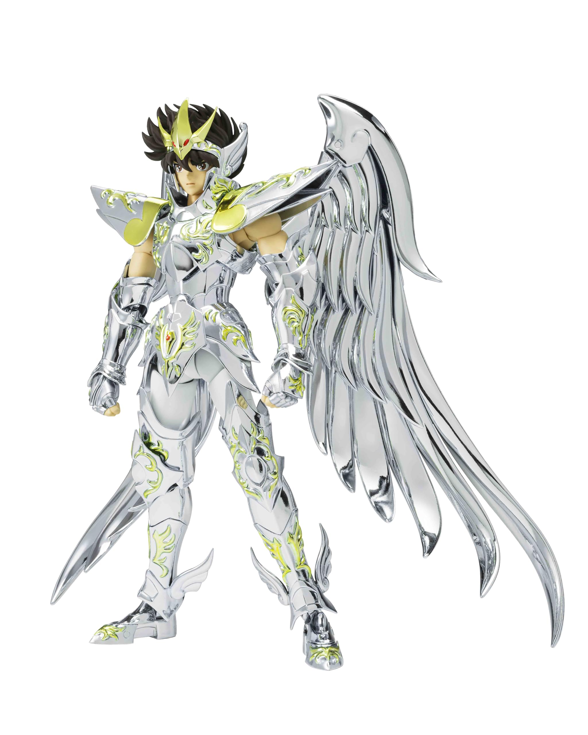 

TAMASHII NATIONS Saint Seiya Myth Cloth EX Saint Seiya Pegasus Seiya (God Cloth) Approximately 170mm PVC & ABS & Diecast Painted Movable Figure