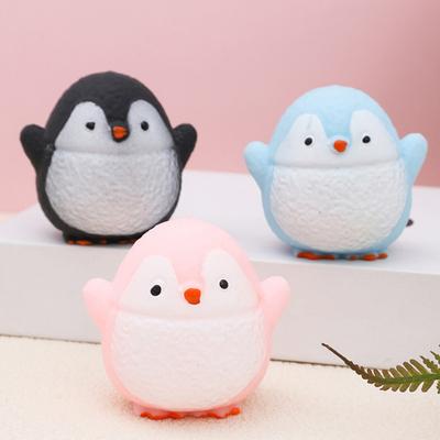 Formbares Pinguin Squeeze Toy Stress Angst Abbau Langsam Aufsteigend Simulation Pinguin Sensorisches Spielzeug Weiches TPR Beruhigendes Tier Fidget Spielzeug