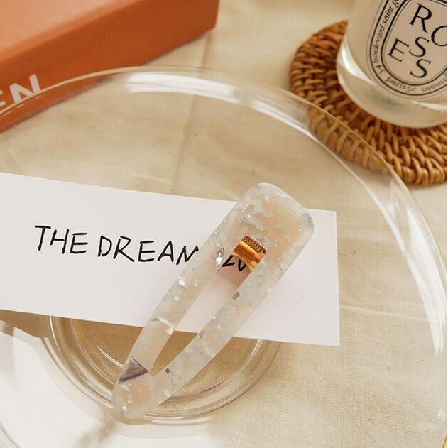 Popular Fashion Acetate Sweet Hairpins Girls Hair Clips Pin Barrette Accessories For Women Lady Hairclip Hairgrip Headwear