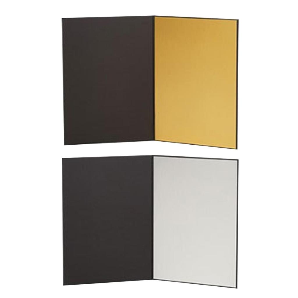 Light Reflector Board 3 In 1 Photography Reflector Cardboard Folding 